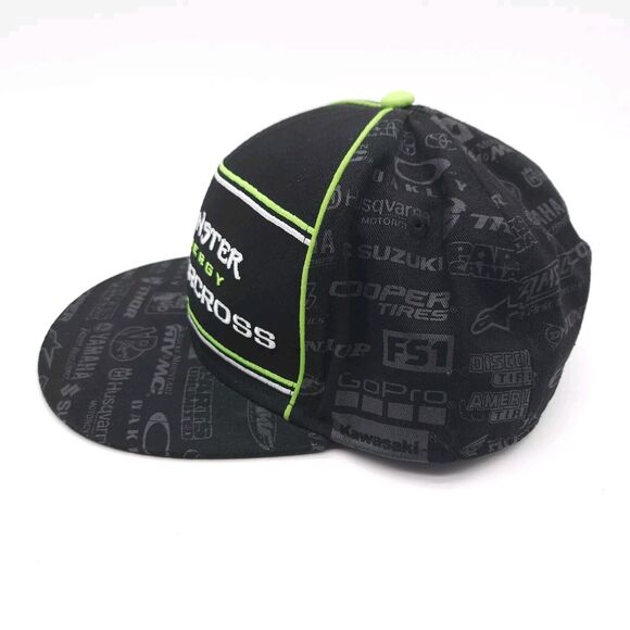 Monster Energy Supercross Strapback Hat Motorcycle Racing All Over Print Cap - Picture 3 of 6